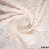 Dyeable Thread Sequins Embroidered Georgette Fabric-F3648